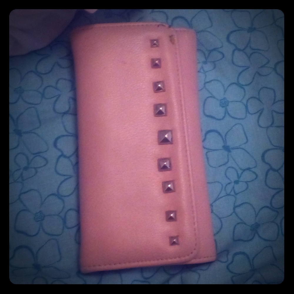 Pink blush wallet
